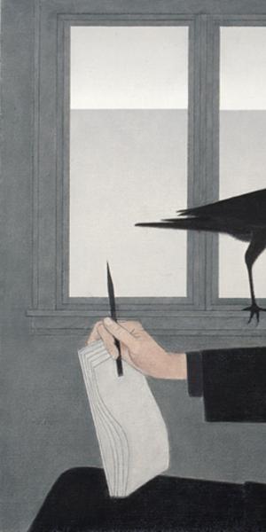 Will Barnet, Self-Portrait, 1981, was part of the exhibition "Will Barnet at 100" – the artist’s first New York museum retrospective – at the National Academy Museum on Sept.  16-Dec.  31, 2011.  Barnet received a 2011 National Medal of Arts on Feb.  13, 2012