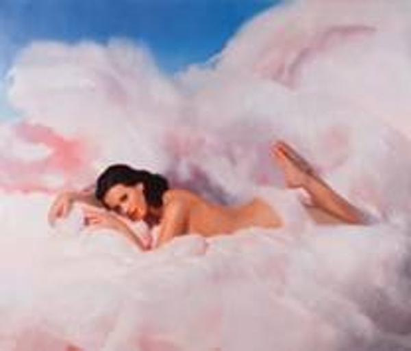 Will Cotton.  "Cotton Candy Katy," 2010.  Oil on linen, 183 x 214 cm.  Courtesy of the artist and Mary Boone Gallery.