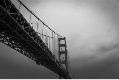 Mario De La Isla, Golden Gate Bridge 1, Photograph on Fine Art Paper, 13'' x 19''