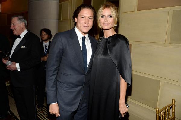 Vito Schnabel and Heidi Klum at the Gala for Child Protection on Thursday, May 7 at Gotham Hall in New York City.