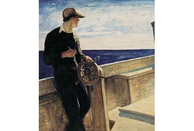 N.C.  Wyeth, Eight Bells, 1937.  Bank of America Collection.