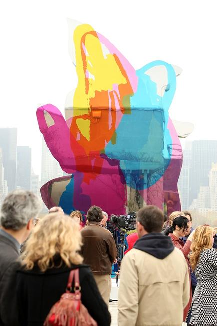 View of Coloring Book by Jeff Koons.