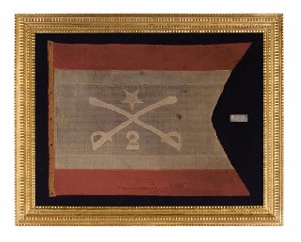 The headquarters flag of Civil War General Philip Henry Sheridan.