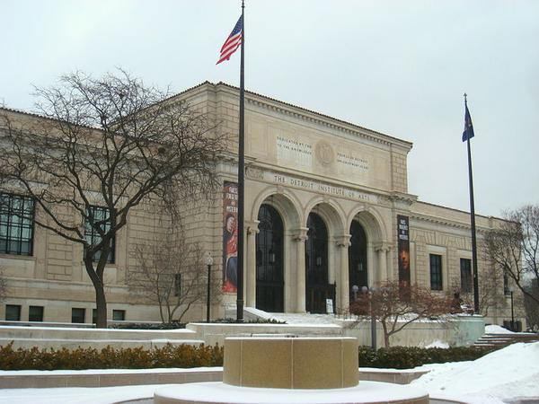 Detroit Institute of Arts exterior.