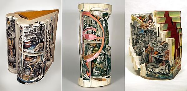 BRIAN DETTMER Altered Books opens at Kinz + Tillou Fine Art on May 19.