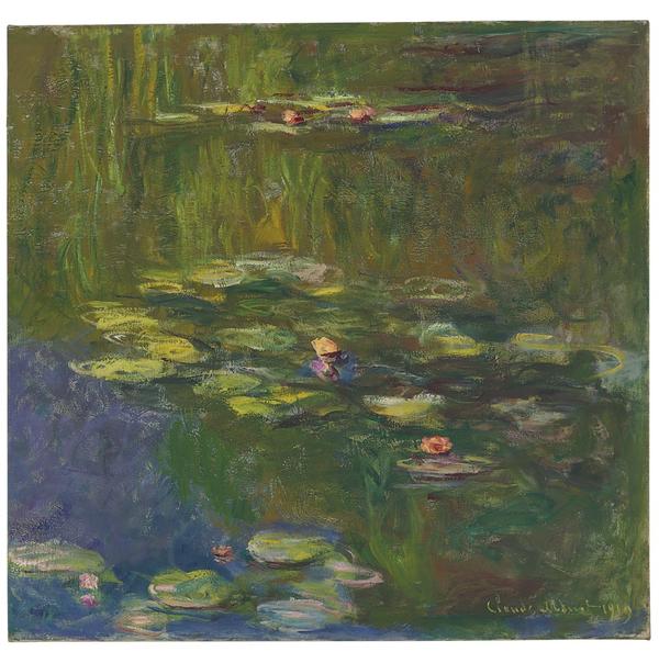 Claude Monet (1840-1926), Le bassin aux nymphéas, 1919 (estimate: $25,000,000-35,000,000) 