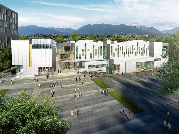 The new campus of Emily Carr University is set to open in fall 2017.