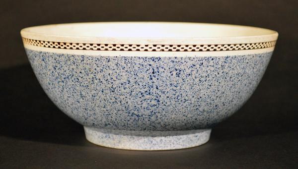 A Charming English Pottery Mocha Bowl, Circa 1800