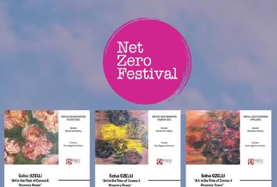 Art Shows by Selva Ozelli for Net Zero Festival London