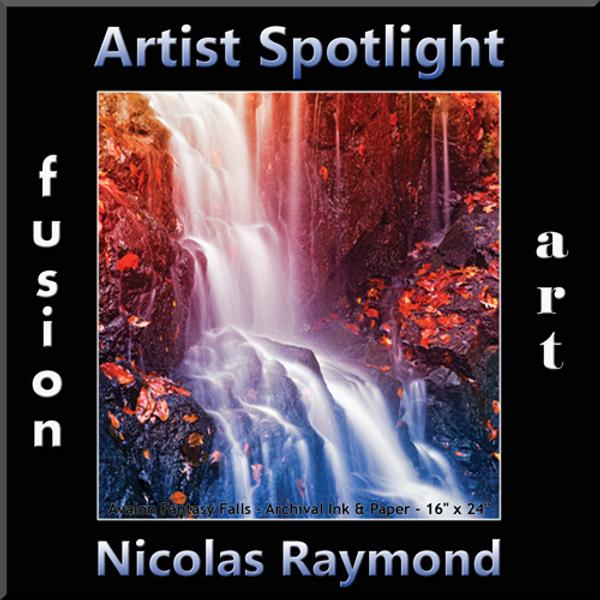 Nicolas Raymond Wins Fusion Art's Artist Spotlight Solo Art Exhibition www.fusionartps.com