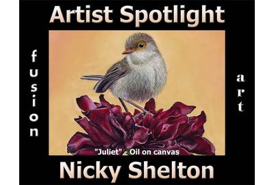 Nicky Shelton - Artist Spotlight Solo Art Exhibition www.fusionartps.com