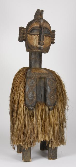 This Nimba headdress from Baga, the Republic of Guinea, 70 inches tall, will be sold Aug.  23-24 in Atlanta.