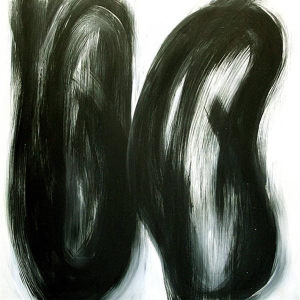 Noriyoshi Morimoto, Beans 30-1, Acrylic on Canvas, 35'' x 35'' x 1.1''