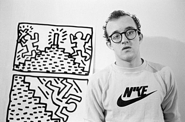 Joseph Szkodzinski, Keith Haring Drawing Series January 1982 © Joseph Szkodzinski 2018 www.thefoundimage.com