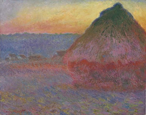 Monet's Grainstack painting sold for $81,447,500