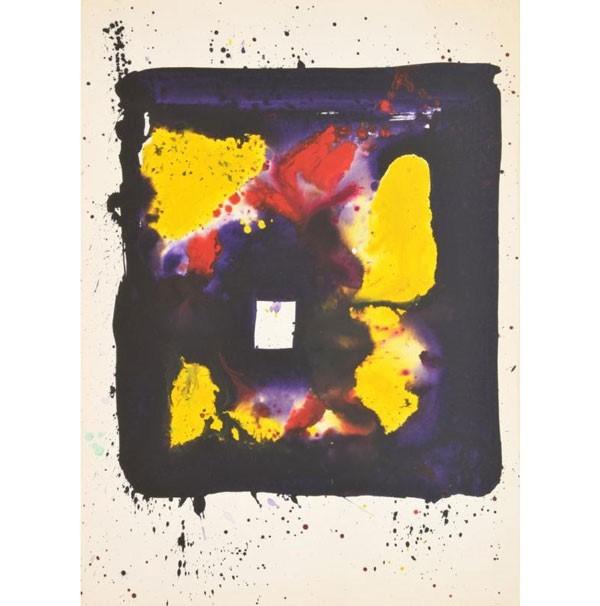 Sam Francis Painting, Original Work, Estimate $70,000-90,000