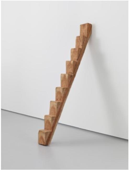 Richard Nonas, Untitled, 2012  Wood  98 1⁄2 x 8 x 8 inches  250.2 x 20.3 x 20.3 cm  