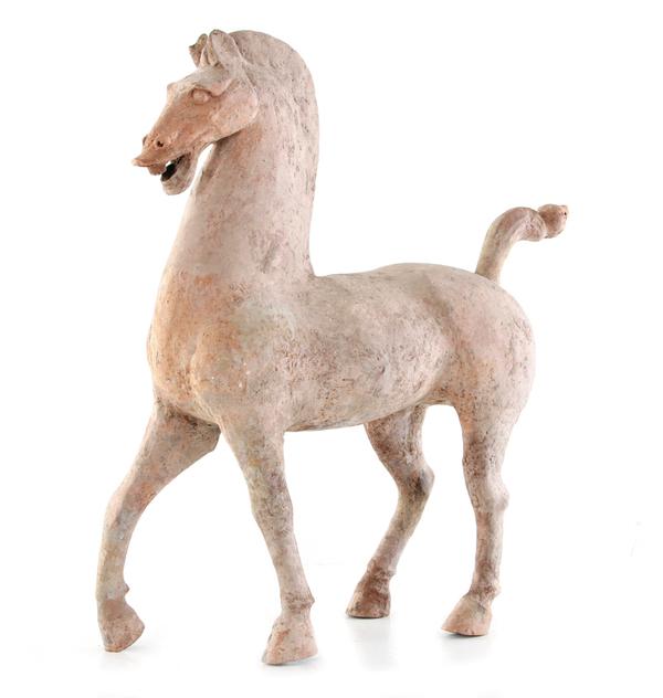 Chinese Han pottery horse