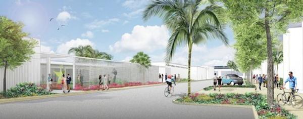 Rubell Family Collection.  New museum in Allapattah District of Miami designed by Selldorf Architects, Exterior view 