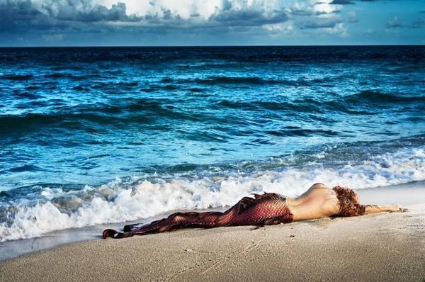 David Drebin (B.  1970 - ), Mermaid in Paradise I, 2014, Digital C Print.