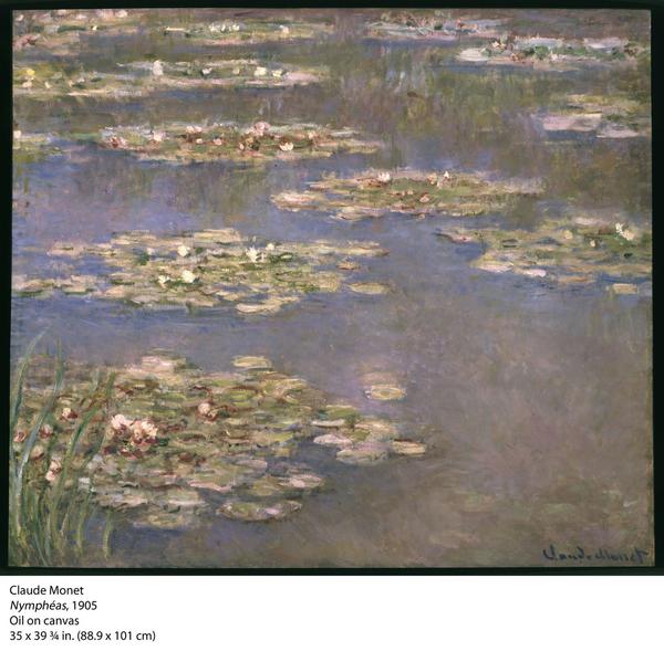 Nymphéas (c.  1905) by Claude Monet.