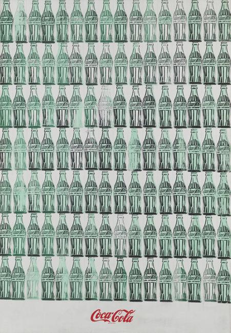 Andy Warhol (1928-1987), Green Coca-Cola Bottles, 1962.  Whitney Museum of American Art, New York.