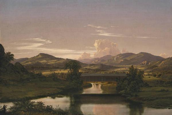 On Otter Creek by Frederic Edwin Church (1850)