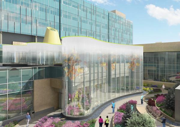 The Fred & Pamela Buffett Cancer Center—a National Cancer Institute-designated Cancer Center—is a collaboration of Nebraska Medicine and the University of Nebraska Medical Center in Omaha, Nebraska.  It is scheduled to open in 2017.