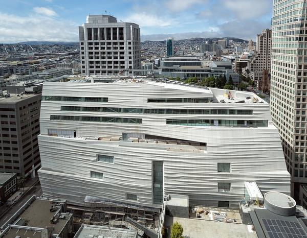 Snøhetta expansion of SFMOMA, opening May 14, 2016.  © Henrik Kam, courtesy of SFMOMA.