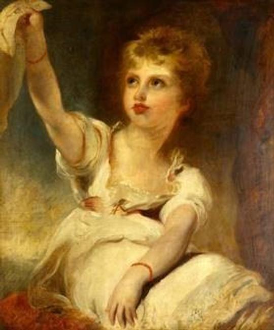 Portrait of Princess Charlotte, Circle of Sir Thomas Lawrence P.R.A (Bristol 1769-1830)