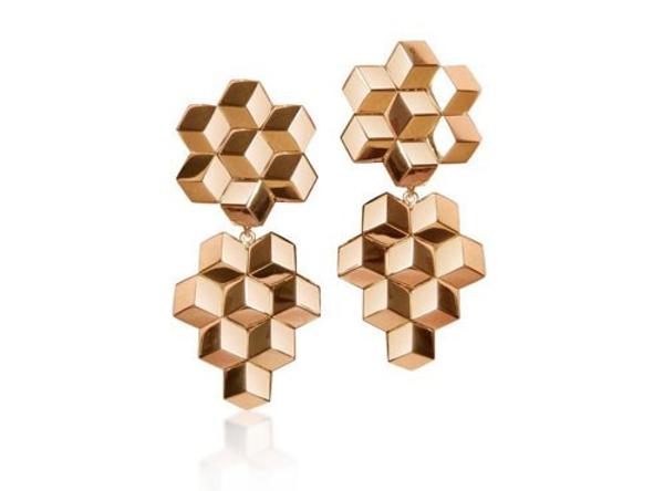 Paolo Costagli, New York, 18kt Rose Gold Brillante® Earrings.  Asking bid: $2,725 