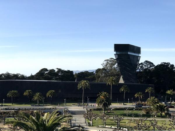 View of the de Young Museum