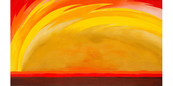 Georgia O’Keeffe, From the Plains I, 1953.  Oil on canvas.  Collection of the McNay Art Museum, Gift of the Estate of Tom Slick, 1973.22.  © Georgia O'Keeffe Museum/ Artists Rights Society (ARS), New York