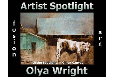 Olya Wright - Artist Spotlight Solo Art Exhibition www.fusionartps.com