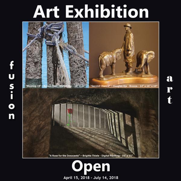 6th Quarterly International Open Art Exhibition www.fusionartps.com