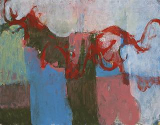 Untitled, c.  1959, gouache on paper, 11 3/4 x 14 1/4 inches.