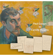 Three-page letter written by French artist Paul Gaugin to fellow artist Camille Pissarro in 1882, regarding fundamental ideas about art, artists and artistic methodology (est.  $40,000-$50,000).