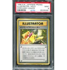 Nintendo Pokémon “Pikachu Illustrator” trainer promo hologram card graded Mint 9 condition, given to a winner at the 1998 CoroCoro Comic Illustration contest in Japan ($224,250).