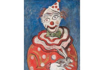 Kiehl and Christian Newswanger, Portrait of a Clown, c.  1952, oil on canvas, Private Collection.