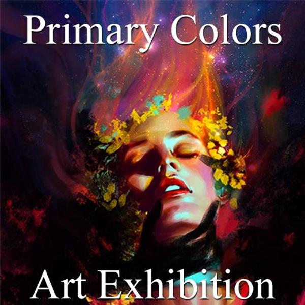 "Primary Colors" Online Art Exhibition www.lightspacetime.art