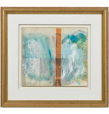 Signed mixed media work by Robert Rauschenberg (American, 1925-2008), with imagery of satellites, utensils, 3-D constructs, medallions, etc., dated “86” (est.  $15,000-$30,000).