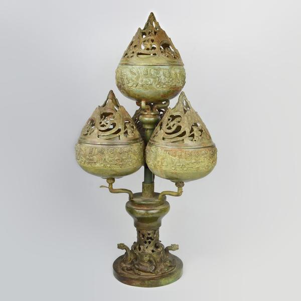 Boshanlu Censer, bronze.  Gianguan Auctions.  September 8th sale.