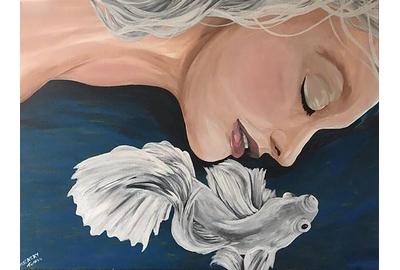 Rosemery Torres, Dream, Acrylic on Canvas, 18'' x 24''