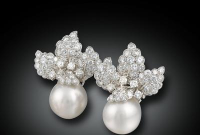 The peerless, glowing luster of these white South Sea pearls makes them both rare and desirable