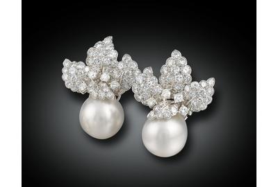 The peerless, glowing luster of these white South Sea pearls makes them both rare and desirable