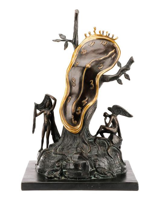 This bronze statue by the surrealist master Salvador Dali, titled Nobility of Time (#81 of 350) will be sold March 5-6 in Atlanta, Ga.