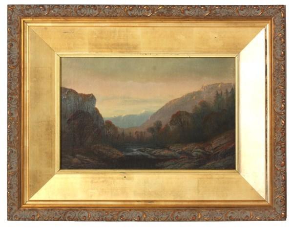 This oil on canvas landscape painting by Samuel Colman (Am., 1832-1920) is expected to fetch $6,000-$8,000 at Fontaine's October 3rd auction.