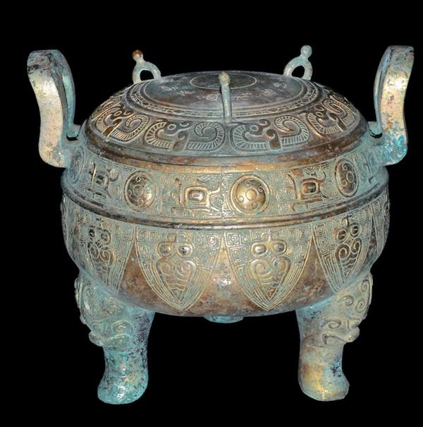 Warring States bronze Ding.  Gianguan Auctions, June 9th.