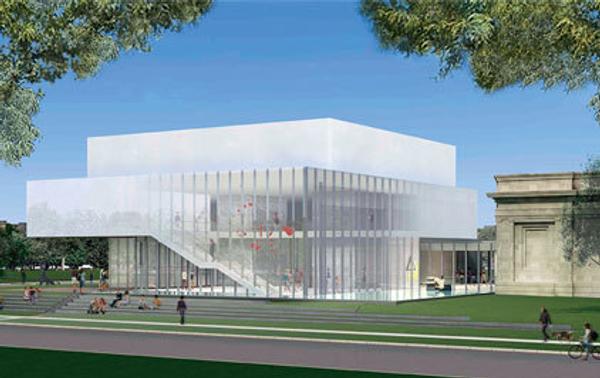 Rendering of the $60 million expansion of the Speed Art Museum, scheduled to open in early 2016.