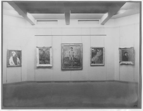 Installation view at MoMA